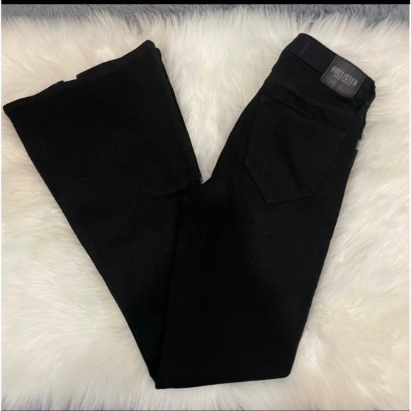 HOLLISTER High-rise Vintage Flare Front Split Hem Jeans - Picture 1 of 8